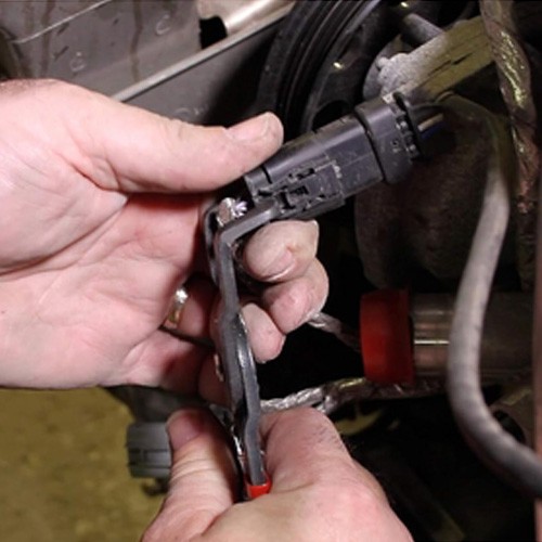 Lisle 37160 Disconnect Pliers, Alloy Steel, 85 Degree Bend, Spring Action