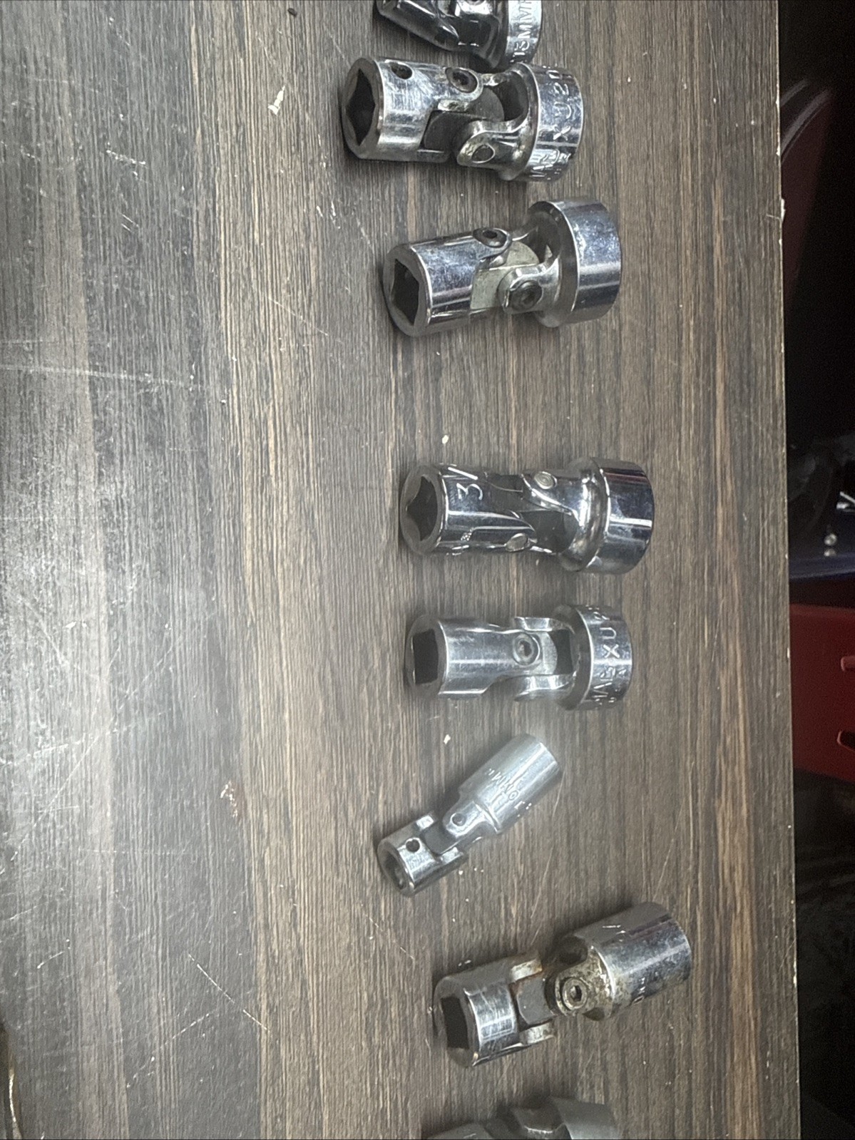 Mac Tool USA Mixed Lot 29 Piece Impact / Chrome Socket Swivel Socket Lot