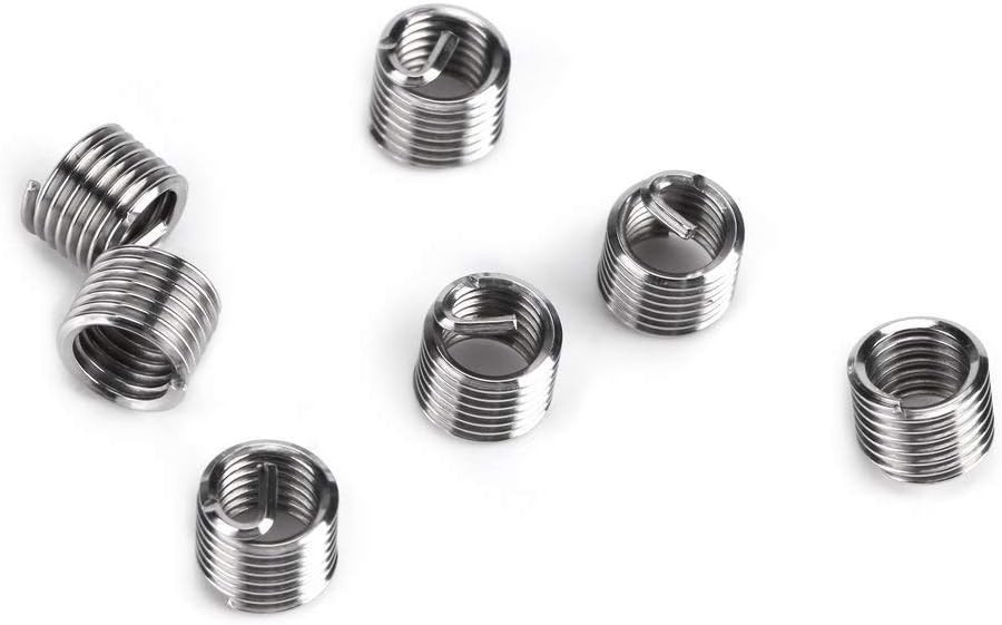 Versatile 30-Piece M6 Thread Insert Kit for Steel, Iron, and Aluminum Repairs