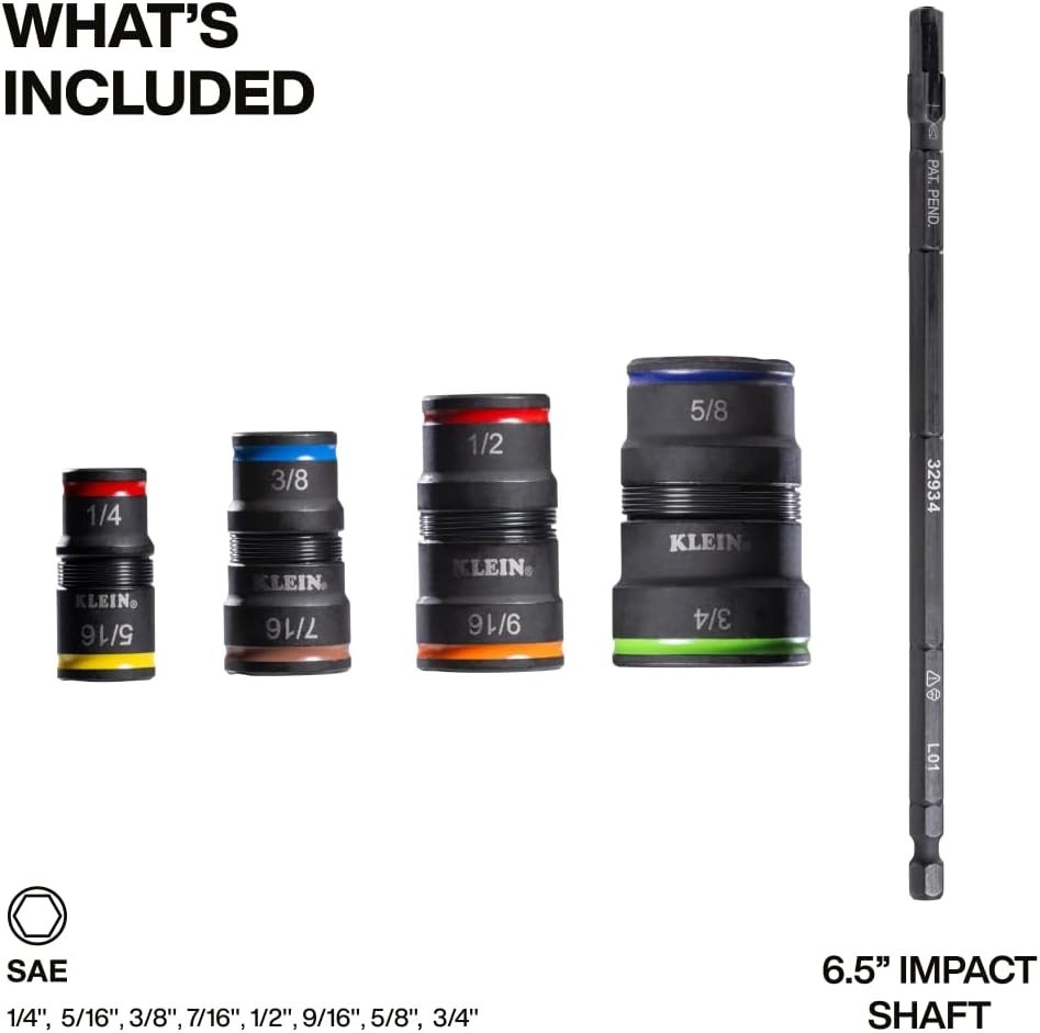 Professional-Grade 9-in-1 SAE Flip Socket Set with Durable Magnet & Holder