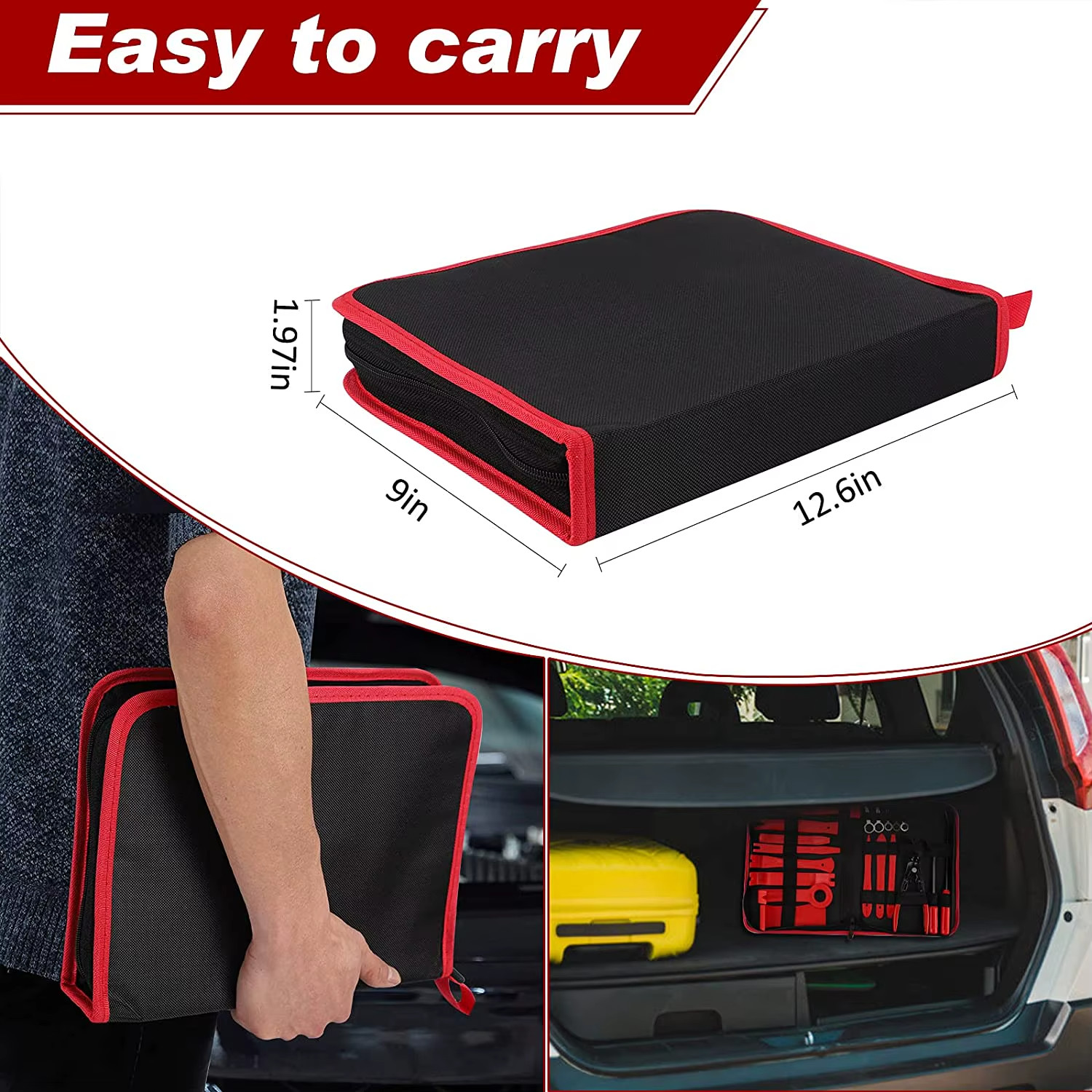 38PCS Auto Trim Removal Tool Kit Car Panel Door Dash Stereo Pry Set