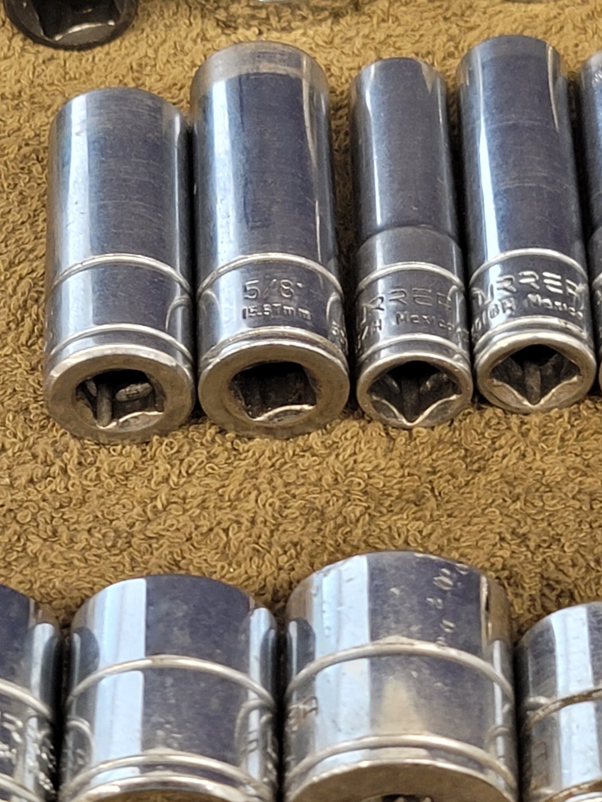 28 URREA Socket Extension 3/8 1/2 1/4 12mm 21mm 7/8 13/163/4 5/8 Sae Metric Set