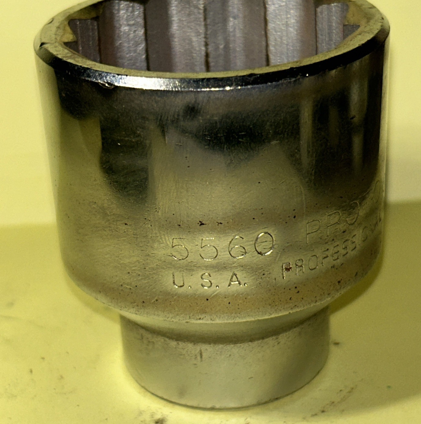 1-7/8” Socket Proto Model 5560 12 Point Professional Socket Made In USA