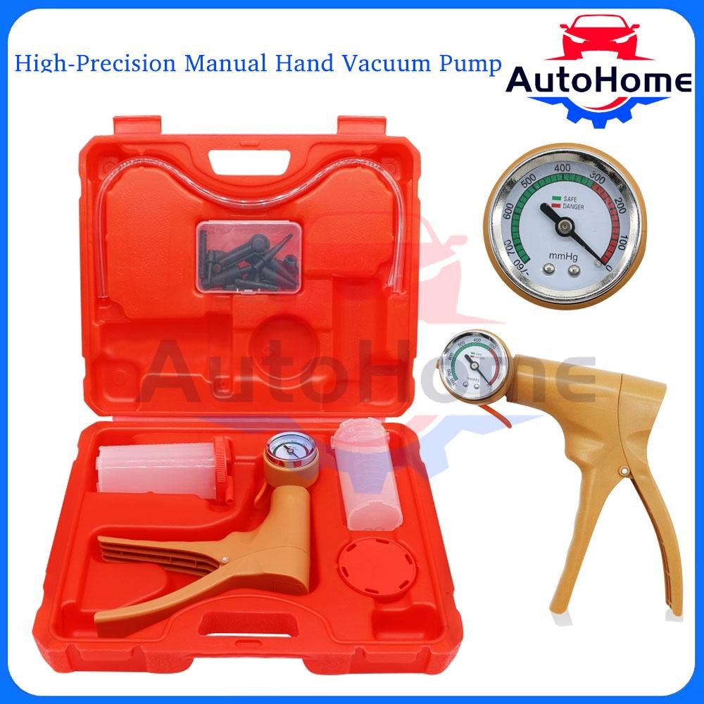 Hand Held Vacuum Pressure Pump Tester Set Brake Fluid Bleeding High-Precision