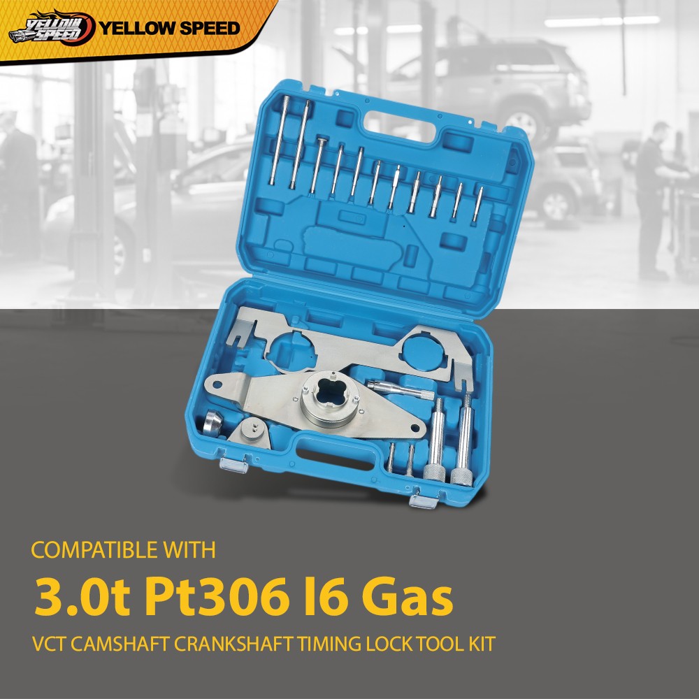 Timing Tool Kit For Land Rover 3.0t Pt306 I6 Gas Vct Camshaft Crankshaft Locking