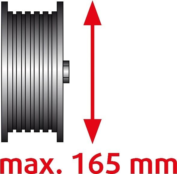 150.3170 universal grooved pulley puller Ø 40165 mm