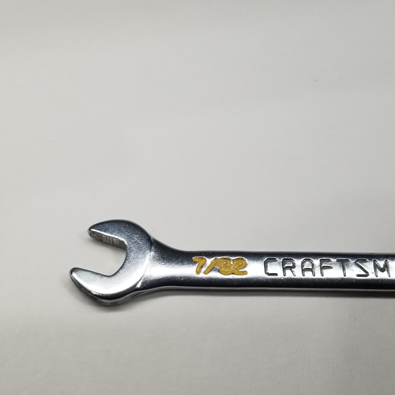 Craftsman Ignition Wrench Open End Offset 7/32