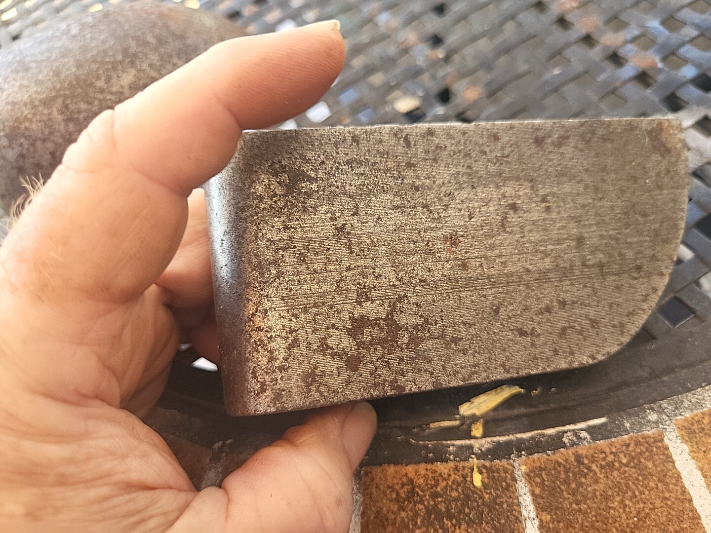 Vintage Auto Body Dolly Dollie Hand Anvil Sheet Metal Shaping Working Tools .