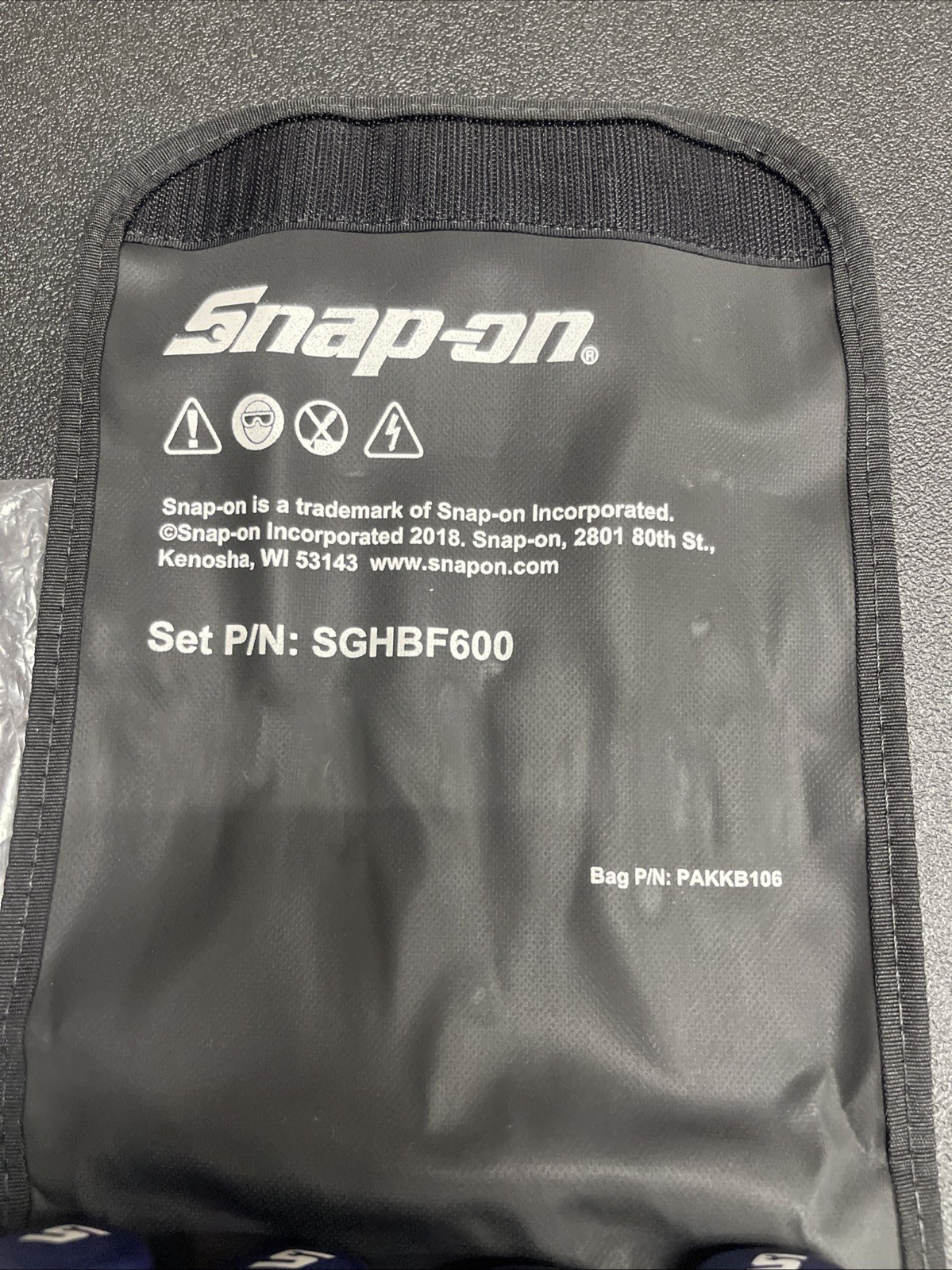 Snap-on Tools PORTUGAL NEW 4-Piece POWER BLUE Mixed File Set SGHBF600AMB