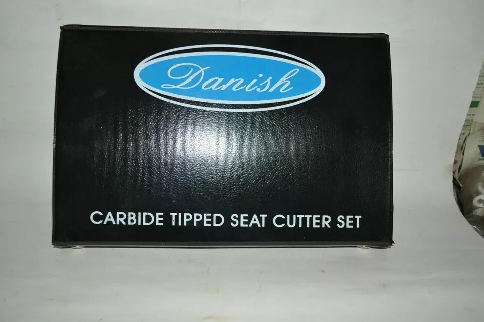 VALVE SEAT CUTTER SET CARBIDE TIPPED 40 FOR CHEVY,FORD.GMC,CATERPILLAR,KOMTSU
