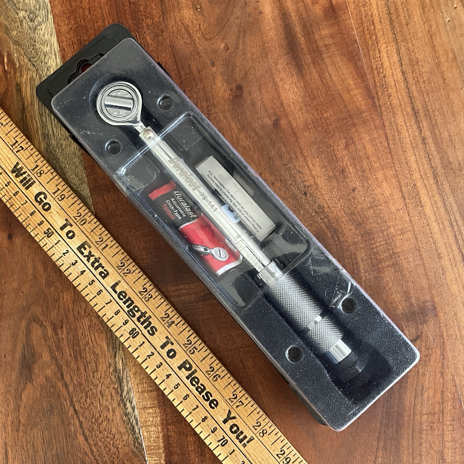New Duralast 79-141 3/8-Inch Drive 120-960 IN. LBS. Adjustable Torque Wrench
