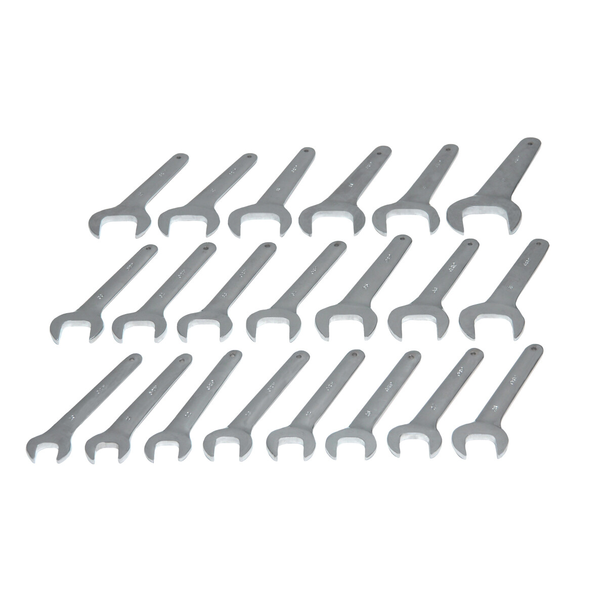 GRIP 21 Piece Metric Jumbo Wrench Set for Hydraulic and Auto Repairs