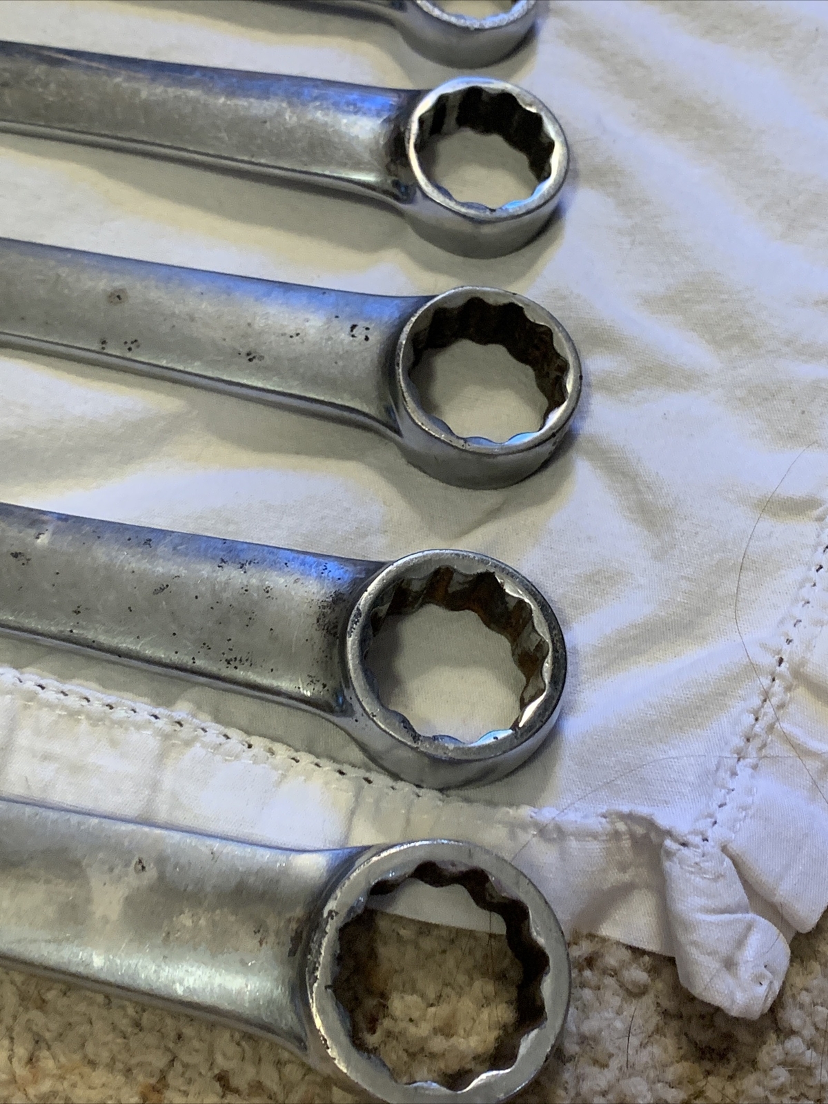 Snap-on Tools 13pc SAE 12pt Combination Wrench Set 3/8″ to 1-1/8″ OEX714KB