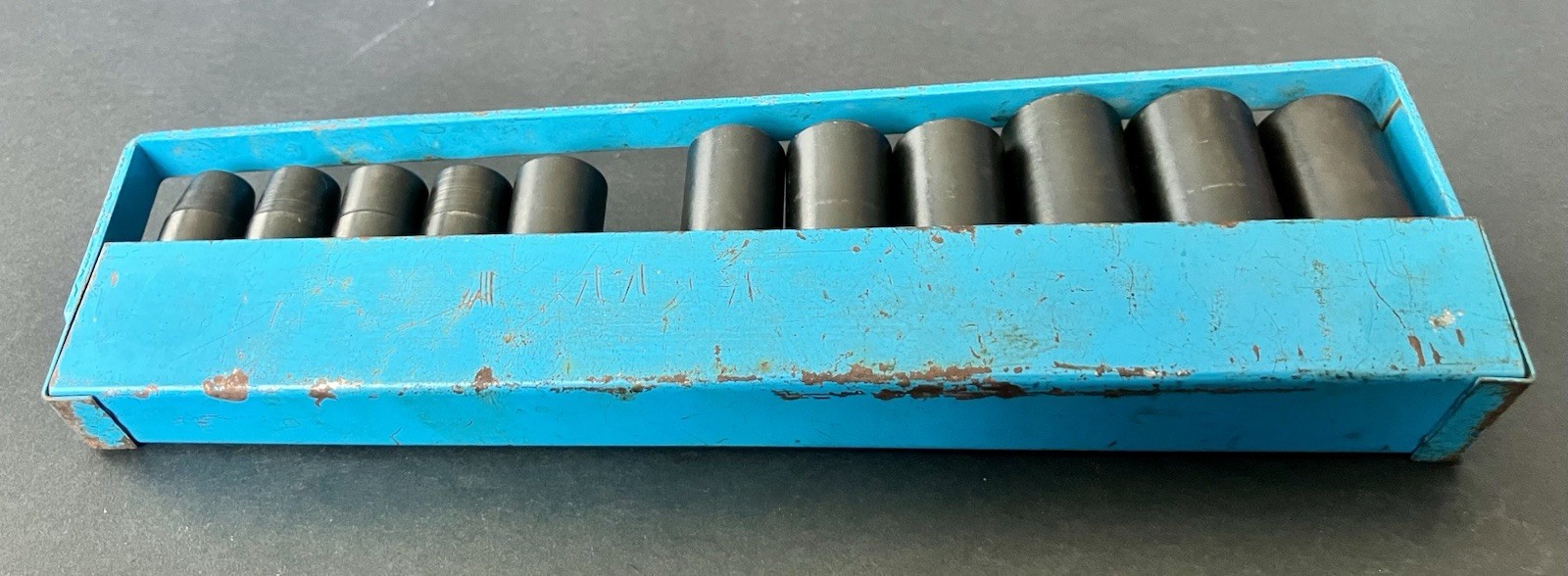 Vintage Cornwell 3/8” Drive Metric Deep Impact Sockets 8-19mm (Missing#10,13mm)