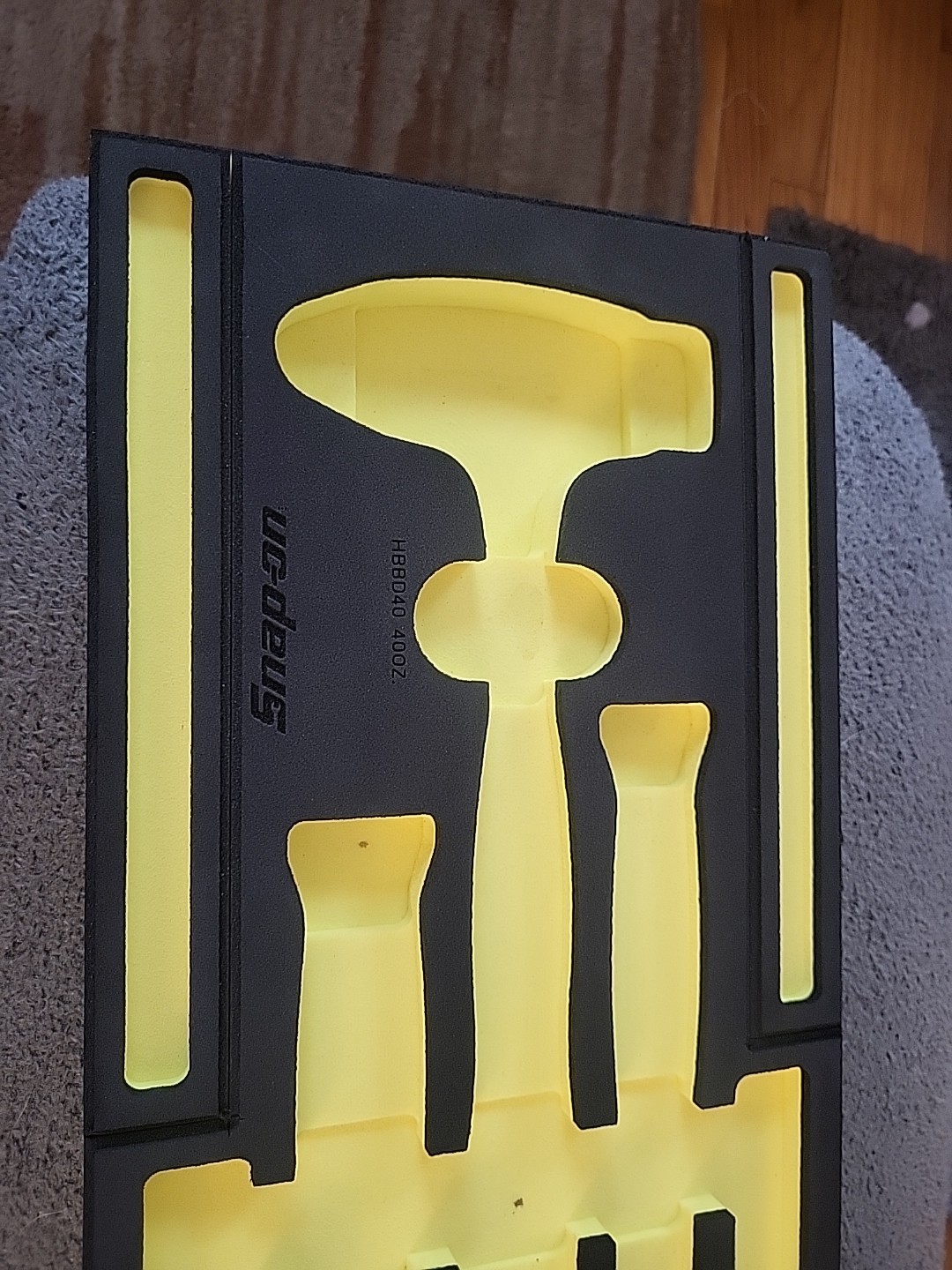 SNAP ON Tools fmhbbd04b FOAM Yellow 8oz,24oz,40oz Dead Blow Hammers