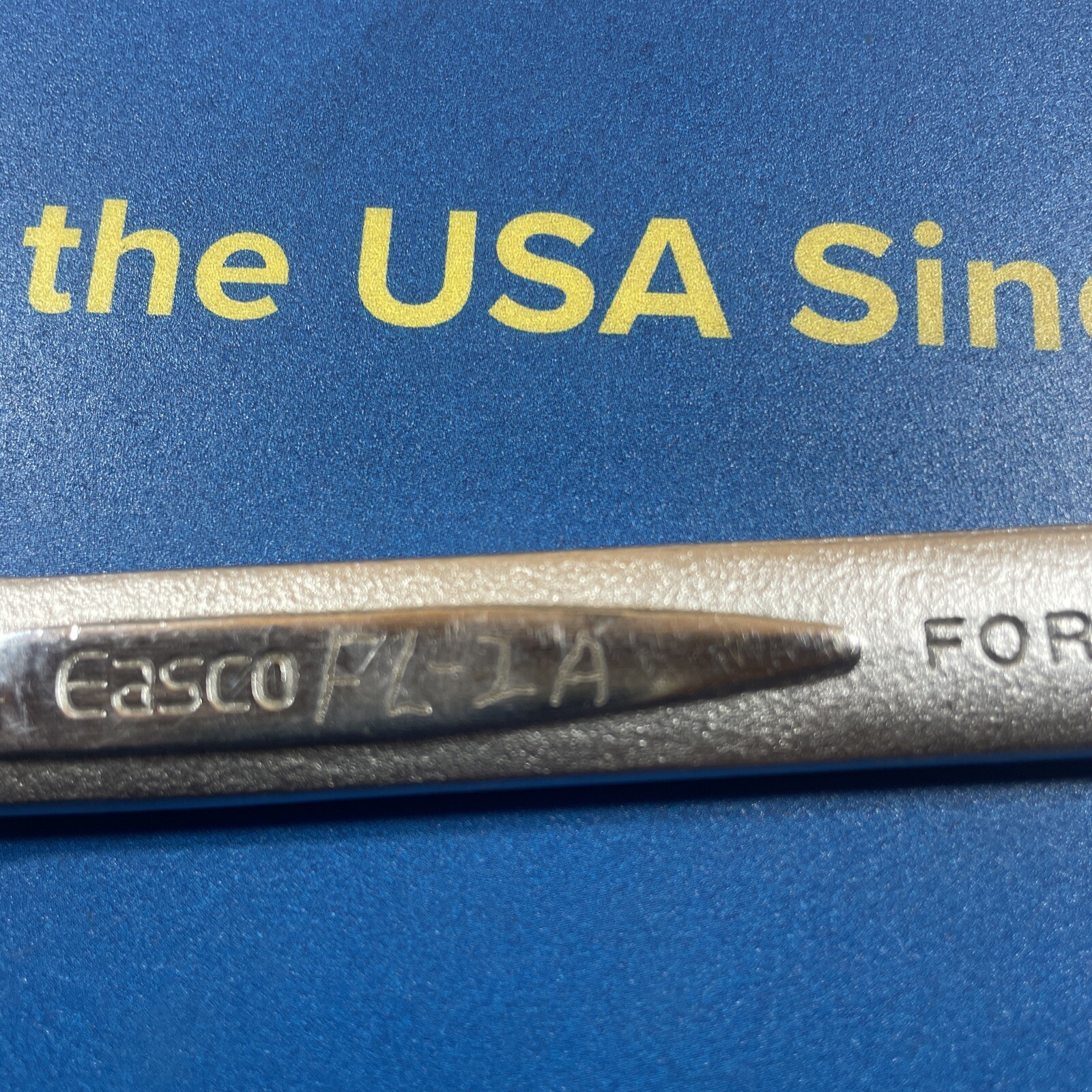 Easco No. 61 120 Double Open End Wrench Size 5/8 in x 9/16 in USA Tool