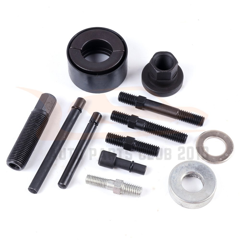 Pulley Puller and Installer Power Steering Pump Remover Alternator – 13 PCS Kit