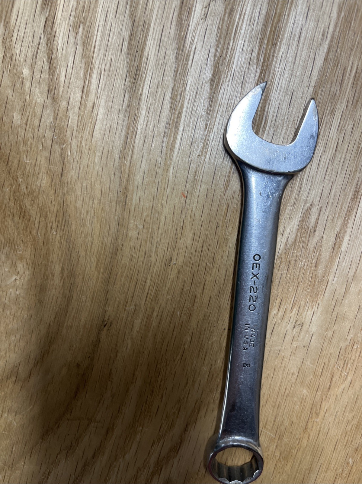 Snap-On Tool 11/16″ 12pt Short Stubby Combination Wrench OEX220 USA See Photos