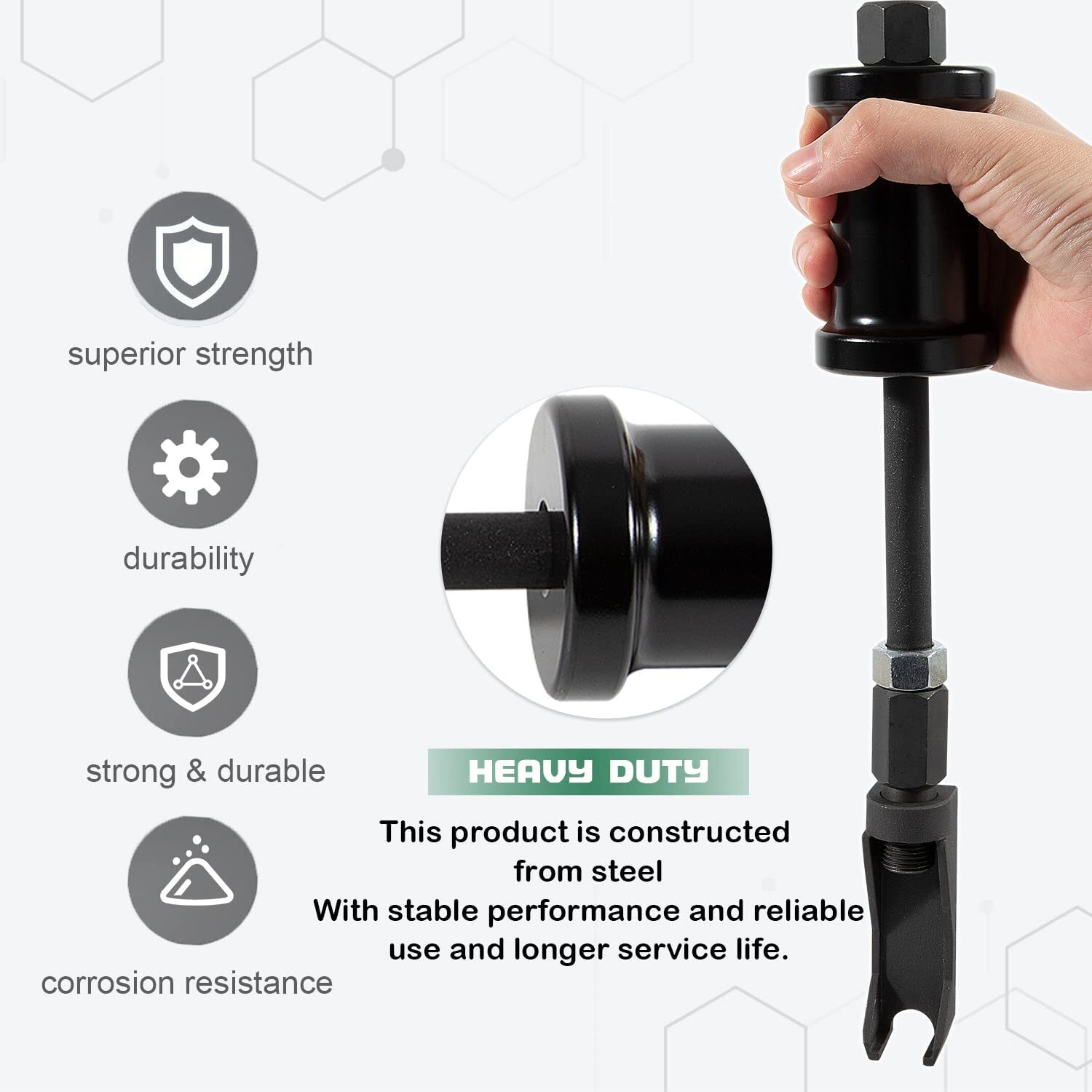 OTC 7121 Fuel Injector Pencil Nozzle Puller for Case Caterpillar GM John Deere
