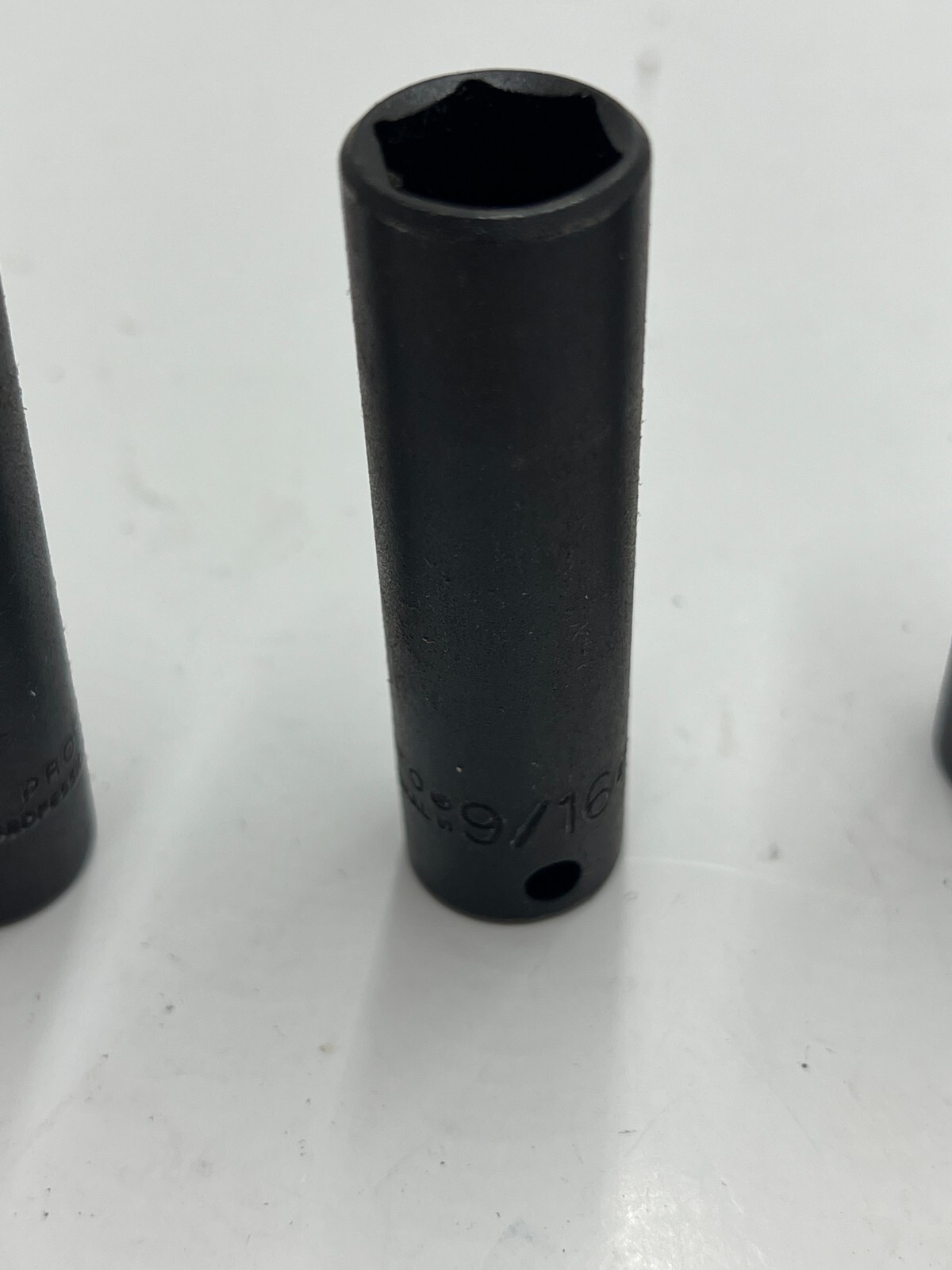(QTY 5) Proto 6 Point, 9/16″ Deep Impact Socket, 7718H