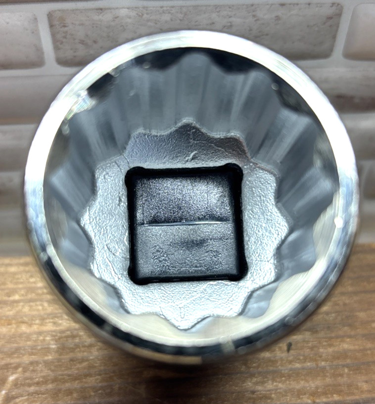 1-3/16” Prograde Socket, 3/4″ Drive, 12 Point, Chrome, SAE, 16206, Free US Ship