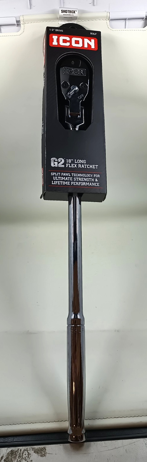 *NEW* Icon G2 1/2″ Drive, 18 in. Long-Reach Flex Ratchet R3LF 70423