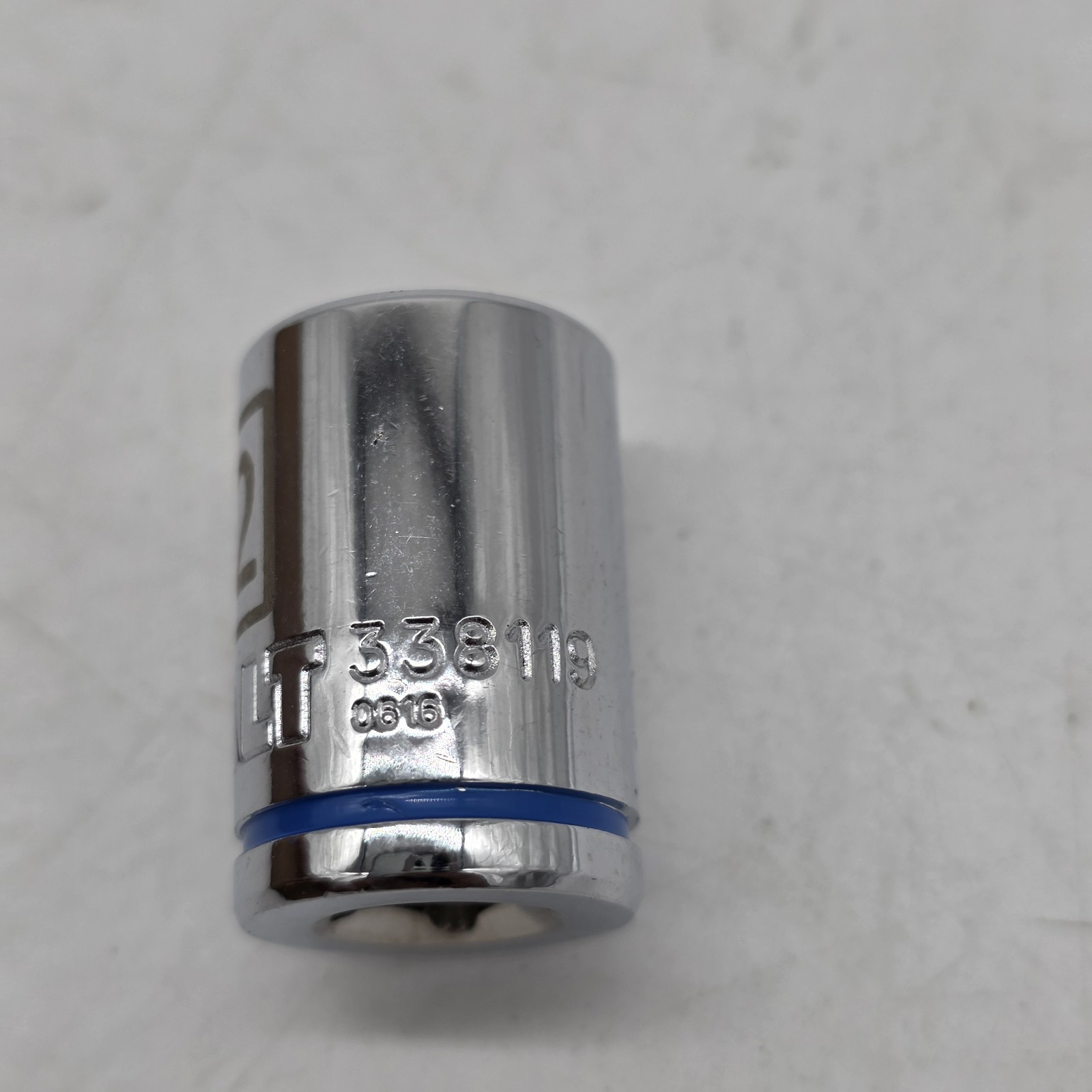 Kobalt 338119 12mm 1/4″ Drive 6-Point Shallow Chrome Socket 7 COUNT