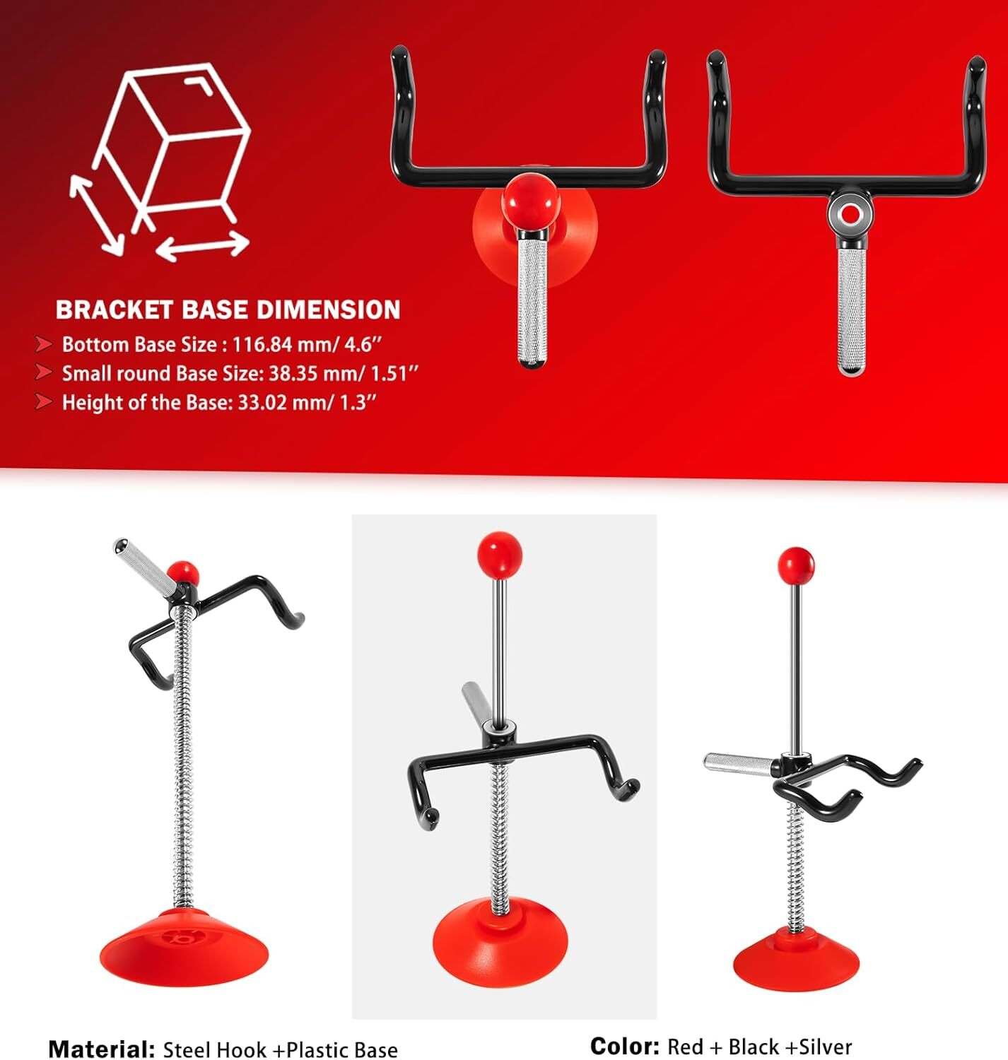 14» Adjustable Alignment Car Steering Wheel Holder Tool for Truck/Buses/Vans