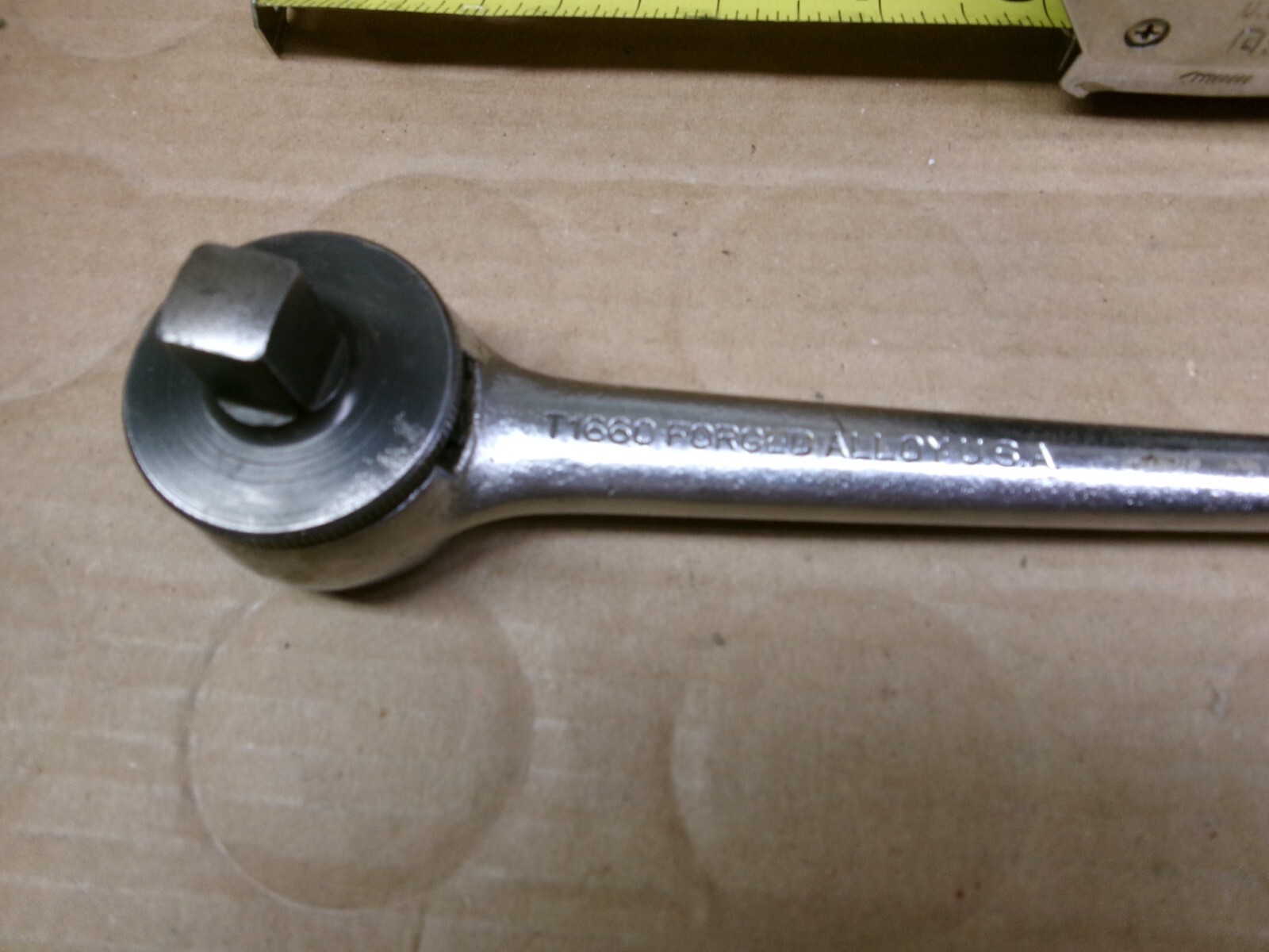Master Mechanic USA 1/2″ Drive Round Head Fine Tooth RHFT Ratchet No T1660