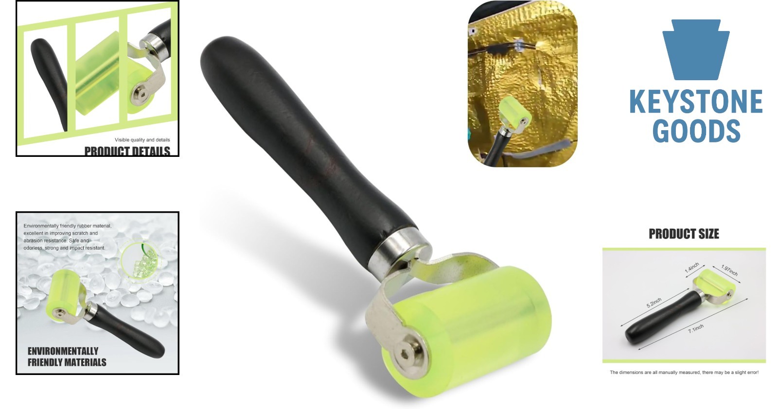 Universal Sound Deadening Roller for Auto & Home Insulation