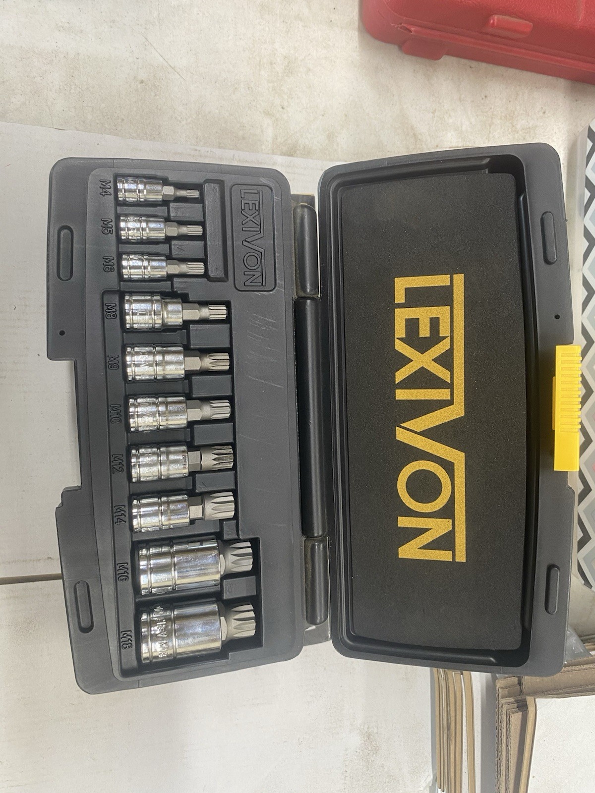 XZN Triple Square Spline Bit Socket 10-Piece European Style M4 – M18 Set