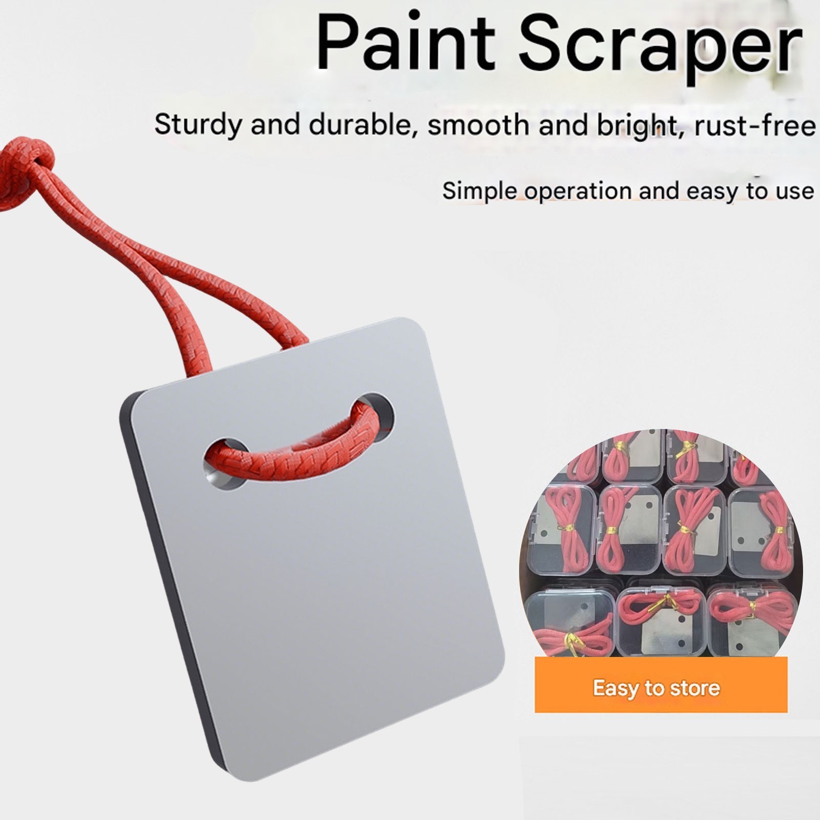 Automobile Spray Paint Point Repair Scraper High Hardness Compact Denibbing