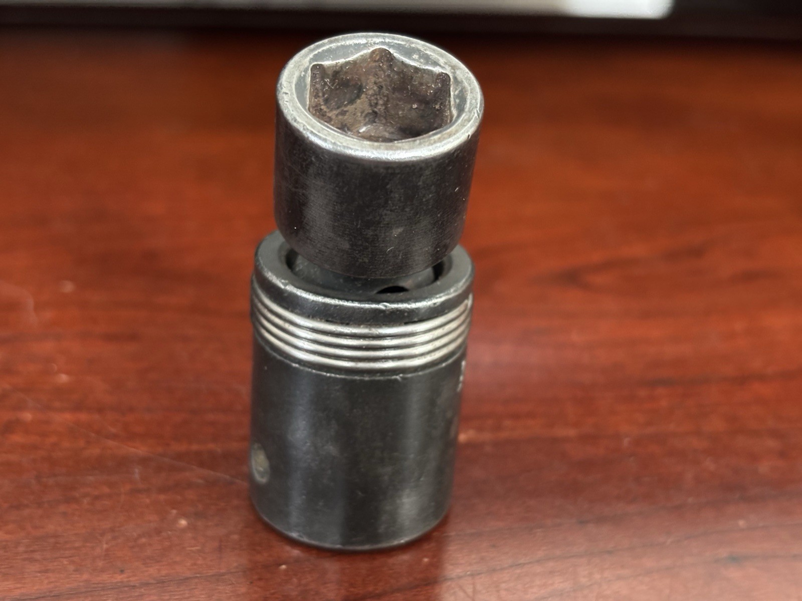 Pittsburgh Tools-CR-V Universal Socket # 15-USA-1/2″ drive-6 Point-Spring Action