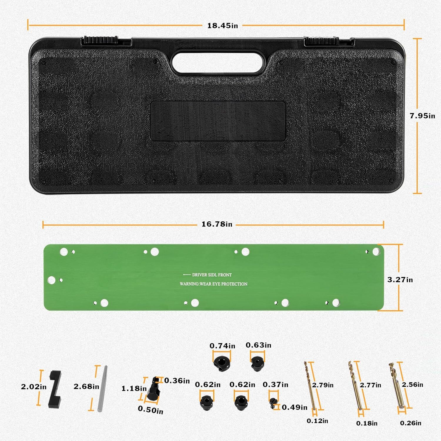 71500 Exhaust Manifold Bolt Stud Drill Template TOOL For Dodge 5.7L Hemi Motors