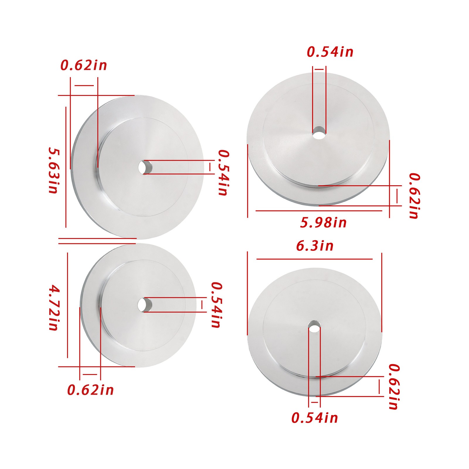 LABLT 61850 Truck Hub Seal Installer Kit For Class 7 and Class 8 Trucks Trailers