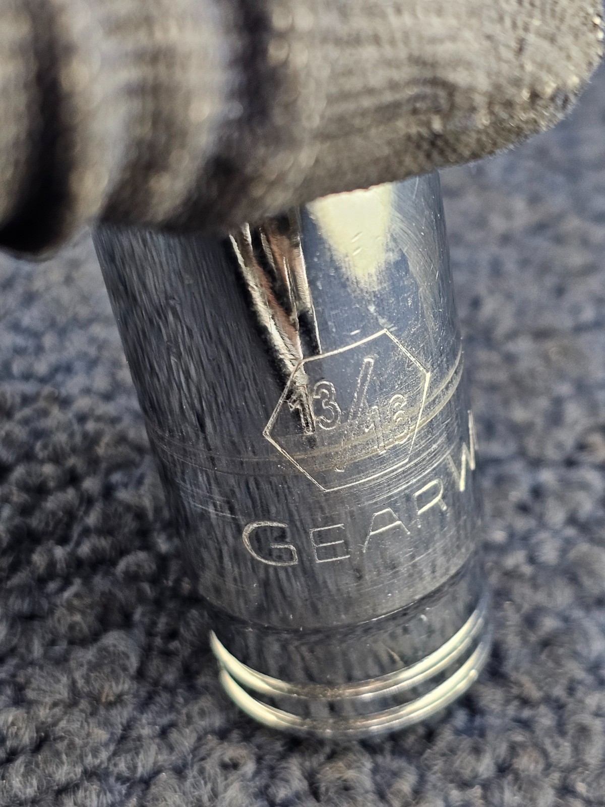 (11 PIECES) GearWrench SAE Deep Socket 6 Point Chrome Finish