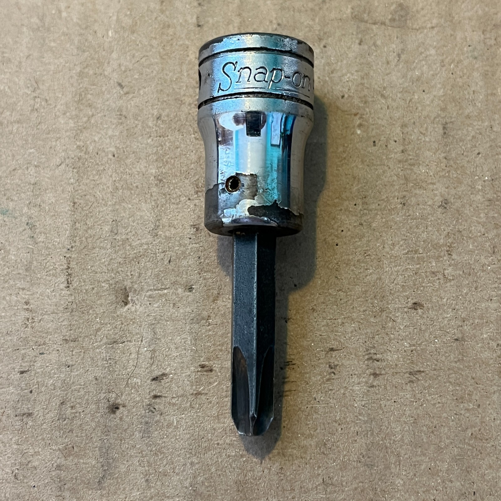 Snap-On Tools FP32A 3/8″ Drive #3 Phillips Chrome Socket Driver USA