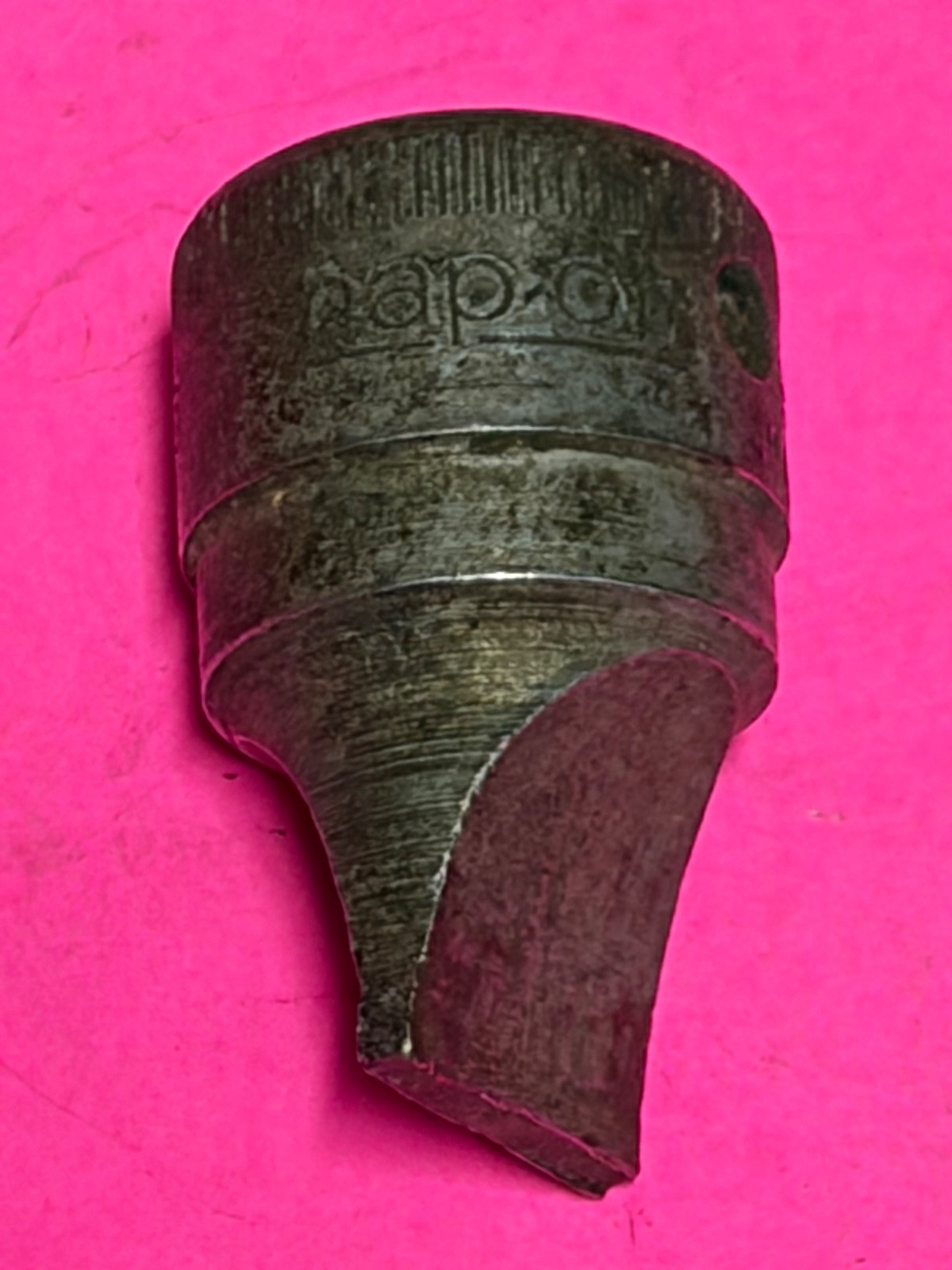 Snap-on Tools A26 1/2″ Drive Slotted Blade Drag Link Bit Driver Socket USA #3