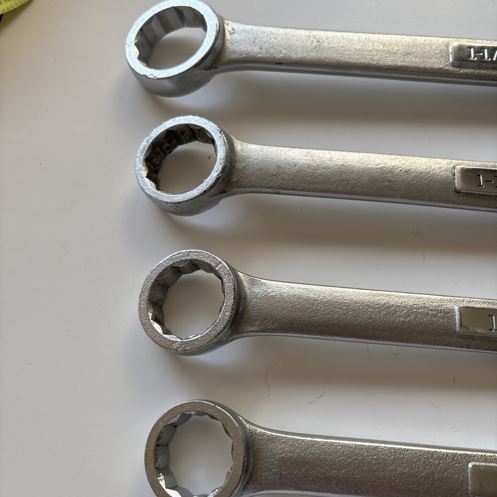 Craftsman SAE Combination Wrenches USA 12pt, 1″, 1-1/16, 1-1/18, 1-1/4 -V-SERIES