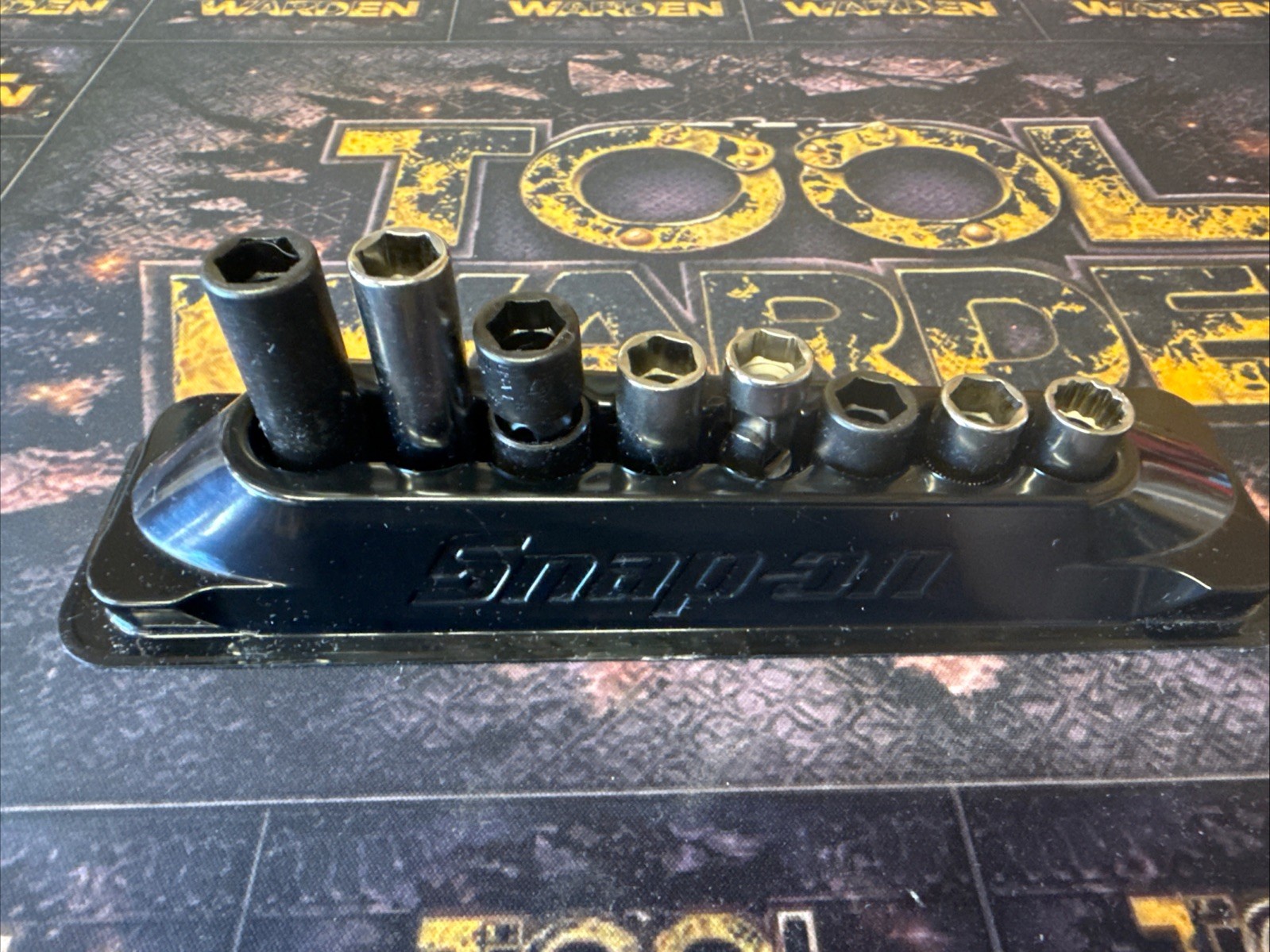 Snap On 8pc 1/4″ Drive 10mm Essential Socket Set in Tray 108ES10MMY