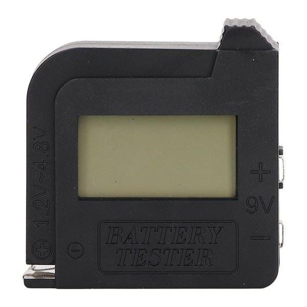 Battery Tester Compact Pocket Size LCD Display Supports 1.5V Button Batteries