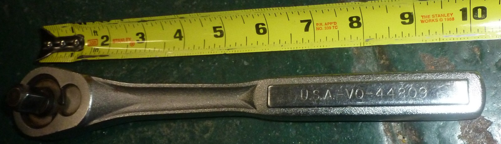 Craftsman VQ-44809 1/2″ Ratchet, USA, Clean