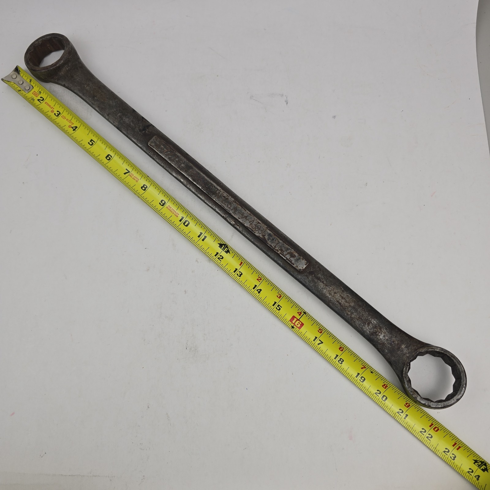 Craftsman 1 7/16 Inch X 1 1/2 Inch Double Box End 12 Point V-43936 USA