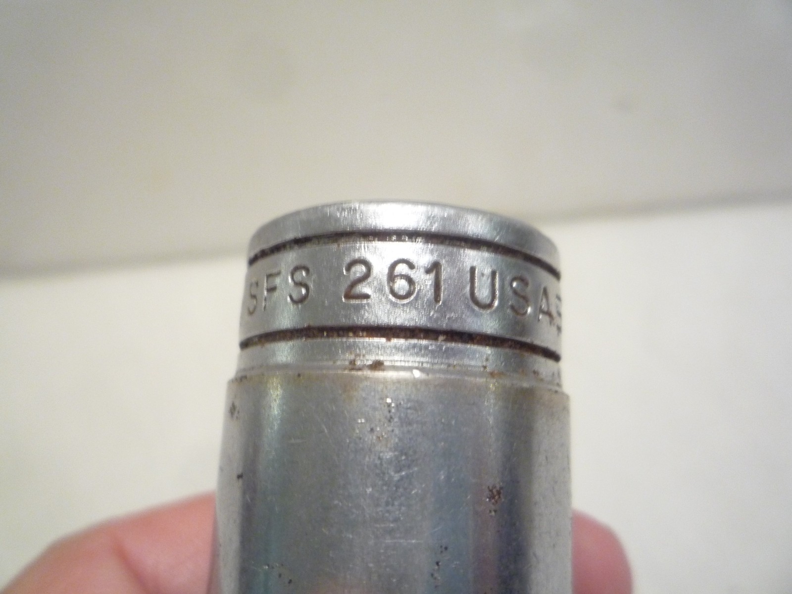 Snap-on Tools 13/16″ SAE Deep Socket SFS261 USA 3/8″ Drive 6-Point