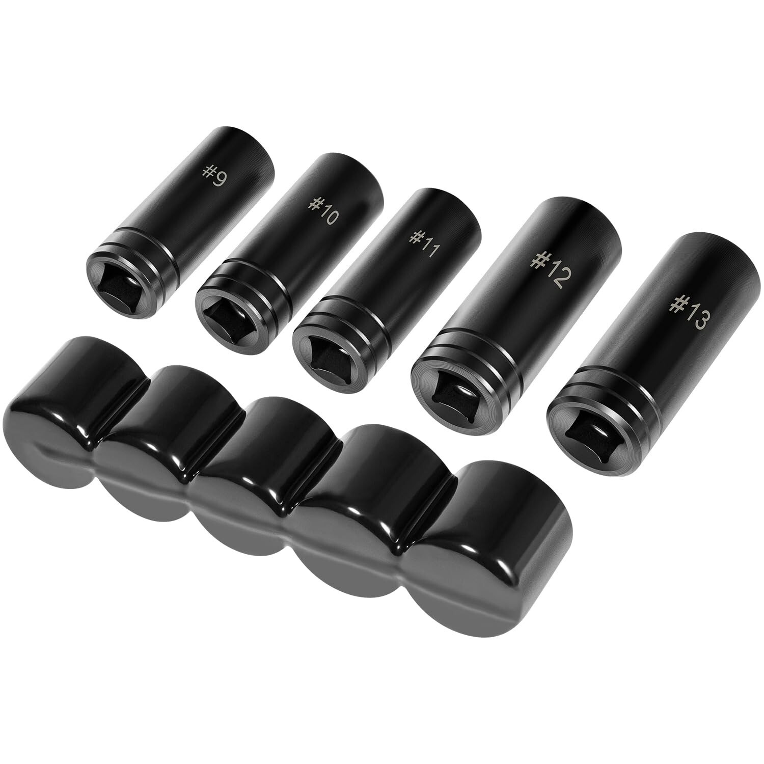71670 Large Tap Socket Set, Fit 5/8″, 11/16″, 3/4″, 7/8″ & 1″ (16mm-25mm) Taps