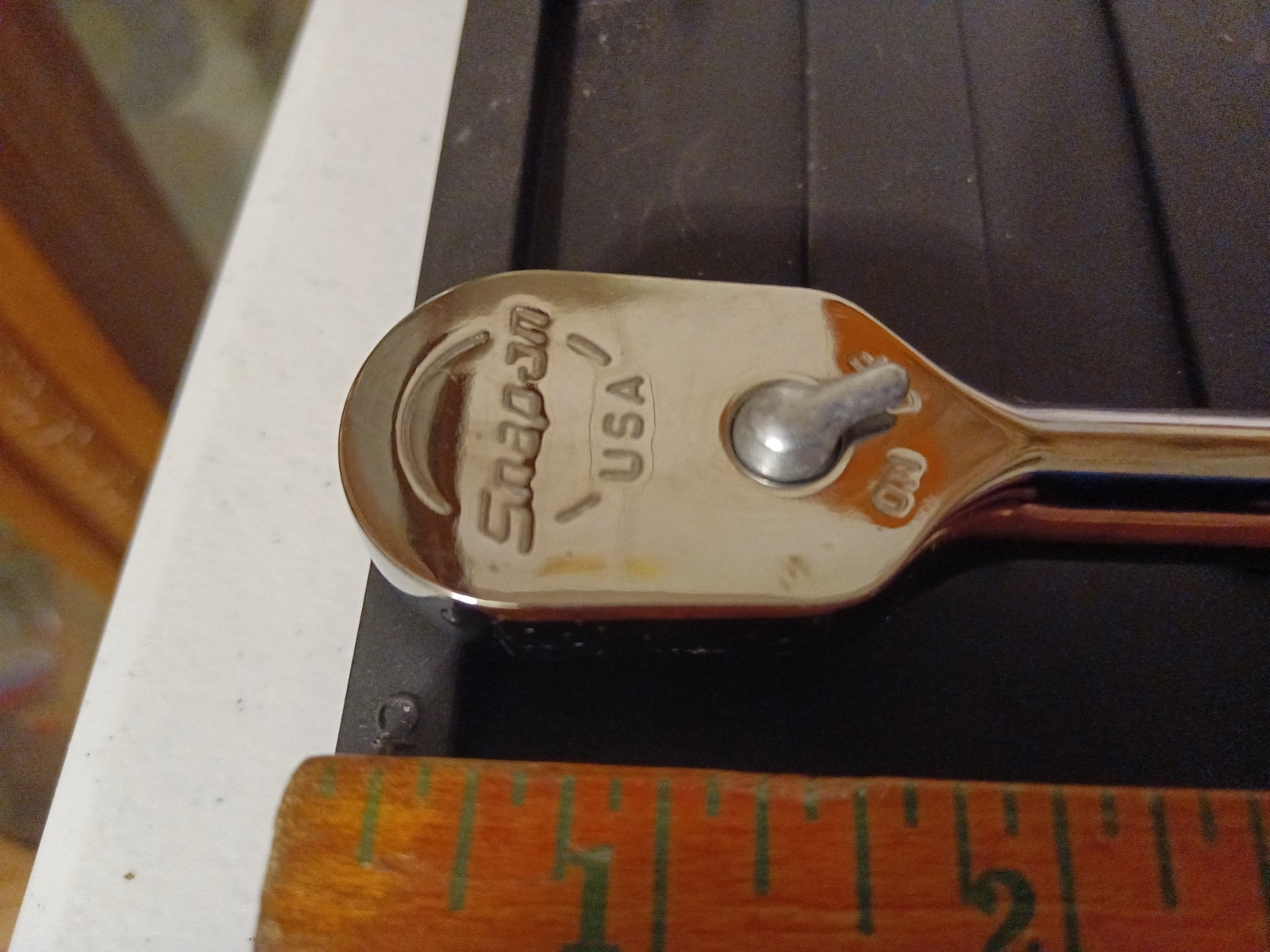 New Snap-on™ 3/8″ drive FHLL80A RED Soft Grip Ratchet XL Brand New