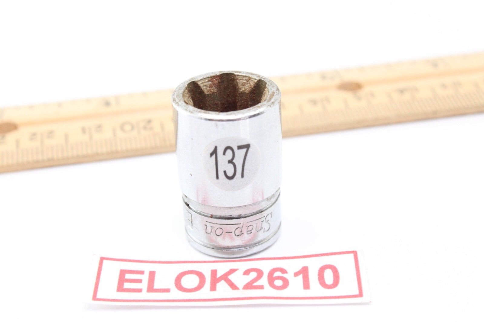 Snap On FLE160 E16 Torx 3/8″ Drive 6 Point Shallow Chrome Socket USA