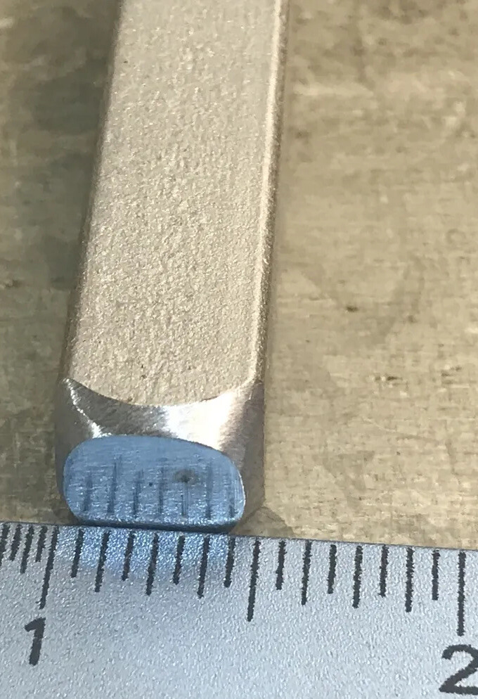 Craftsman Vintage 69 Cents 1/2” Pointed Prick Punch 5 3/4” Made in USA LN 2 Line
