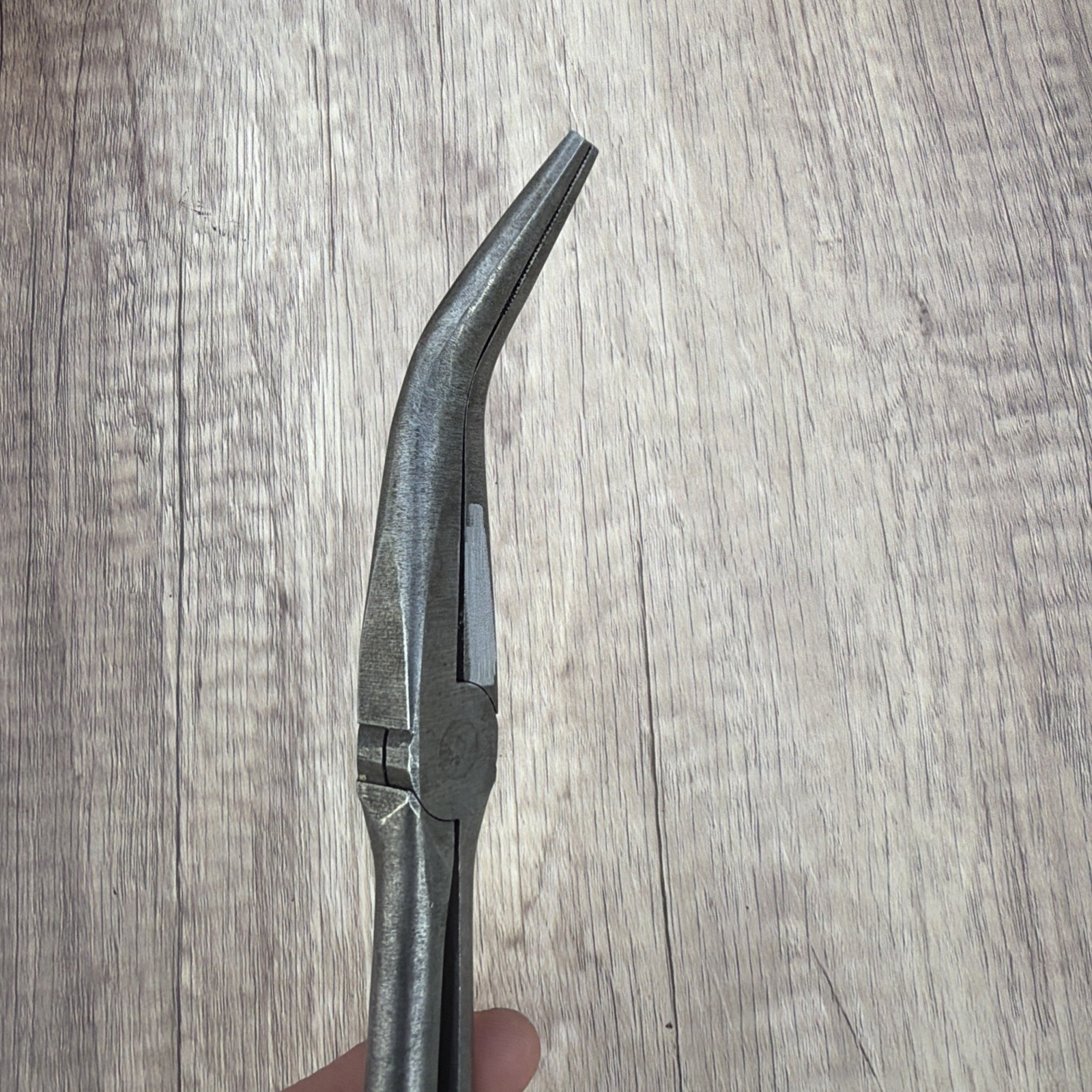 Snap-on 411BCP Long Reach 45 Degree 11” Angle Needle Nose Pliers