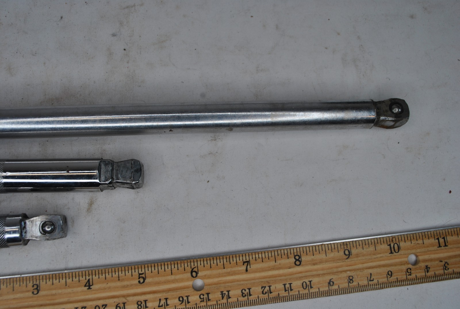 Snap On 1/2″ Drive Lot Of Three 3”-5”-10”Chrome Wobbler Ball Extensions USA Lot